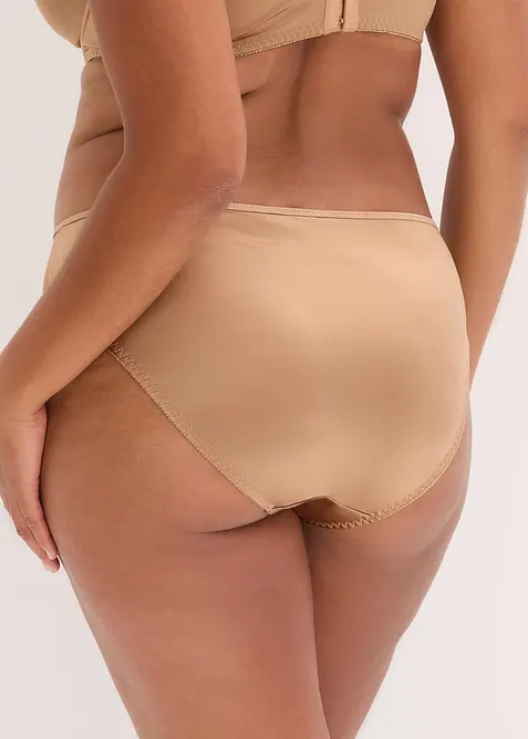 Lot de 2 slips avec effet brillant, bonprix