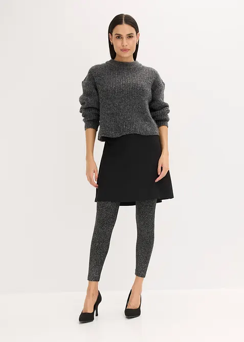 Legging thermique avec fil brillant, bonprix