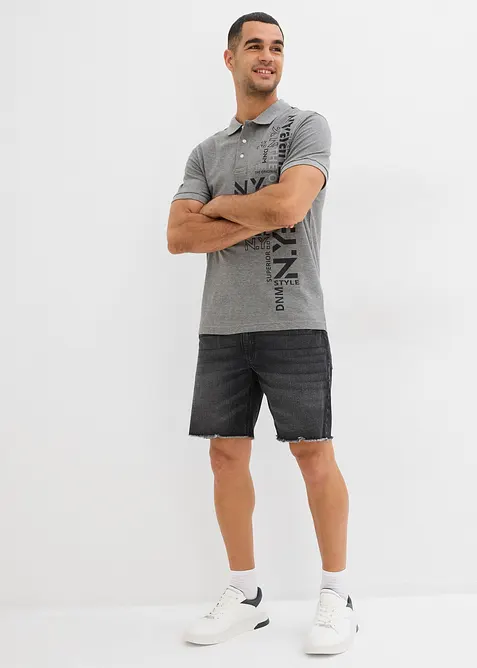 Polo Slim Fit en maille piquée 100% coton, bonprix