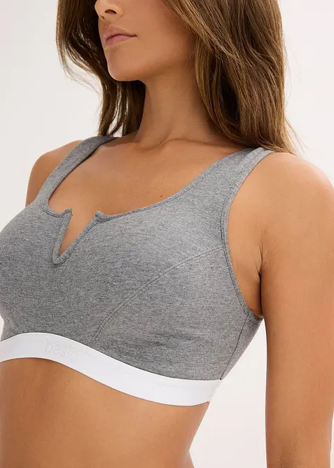 Brassière en coton extensible, bonprix