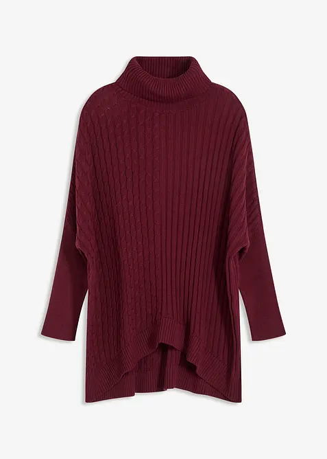 Pull poncho oversize, bonprix