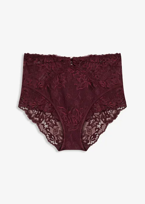 Culotte taille haute en dentelle, bonprix
