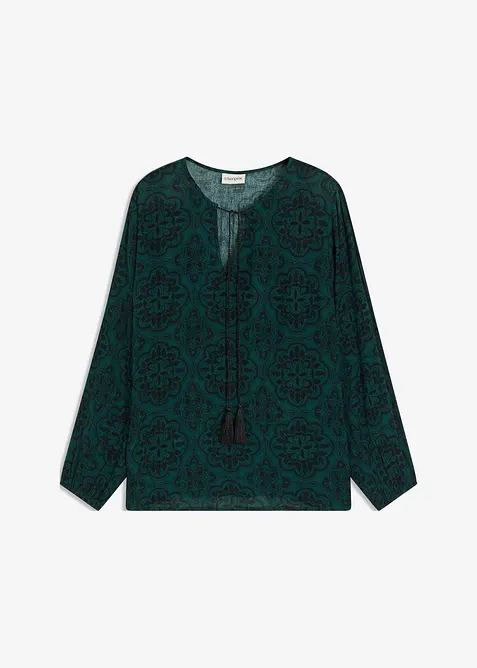 Blouse textur&eacute;e, bonprix