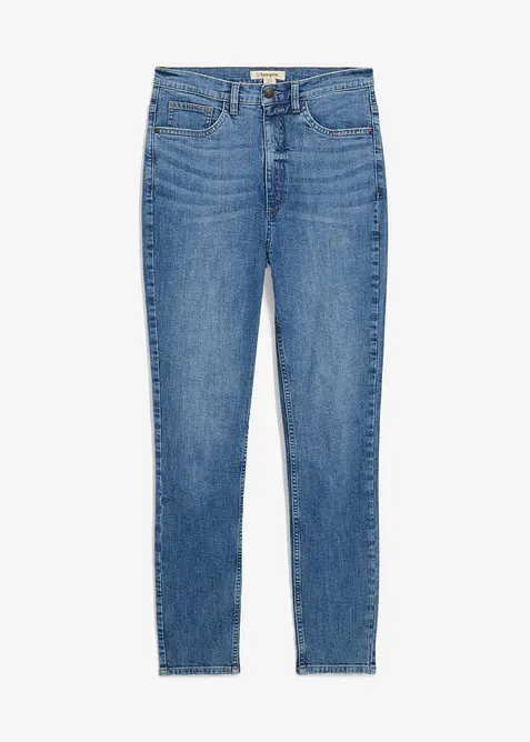Jean skinny taille haute, cropped, bonprix
