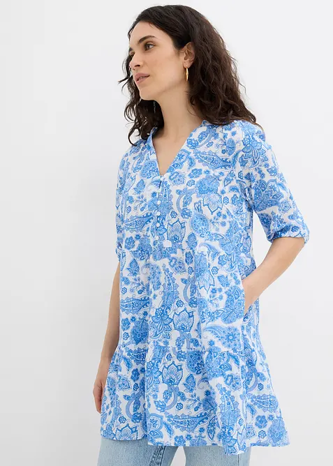 Tunique longue 100% coton, bonprix