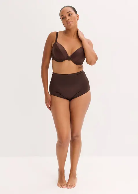 Culotte sculptante avec effet brillant, maintien léger, bonprix