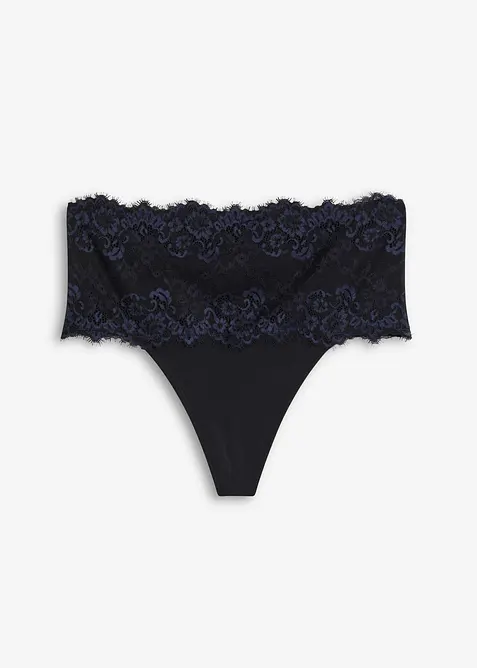 String sculptant avec dentelle, maintien modéré, bonprix