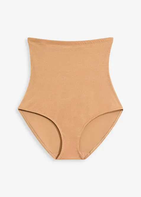 Slip sculptant taille haute en matière brillante, maintien modéré, bonprix