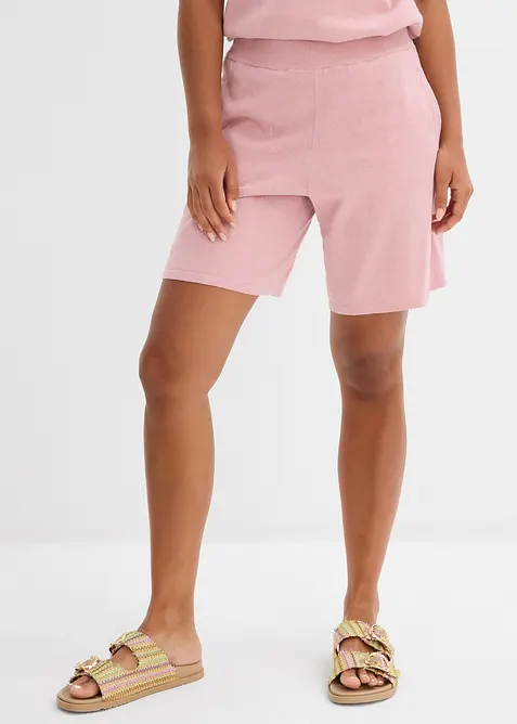 Short en fine maille avec taille &eacute;lastiqu&eacute;e, bonprix