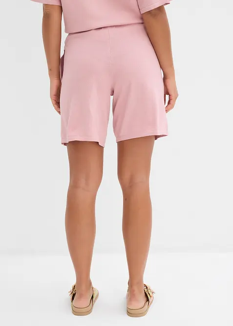 Short en fine maille avec taille &eacute;lastiqu&eacute;e, bonprix