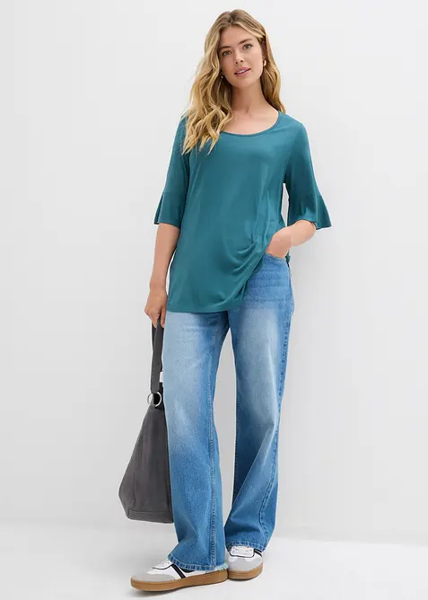 T-shirt en viscose douce, bonprix