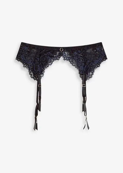 Ceinture porte-jarretelles en dentelle à franges, bonprix