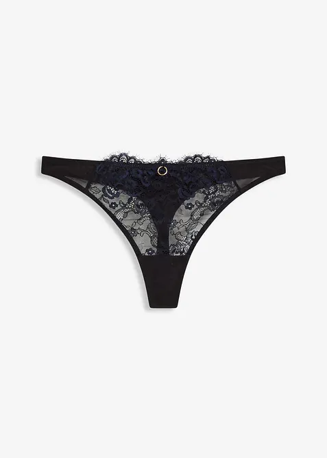 String en dentelle &agrave; franges, bonprix