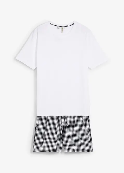 Pyjashort 100% coton à manches courtes, bonprix