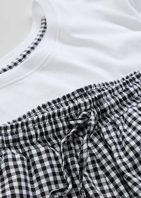 Pyjashort 100% coton à manches courtes, bonprix