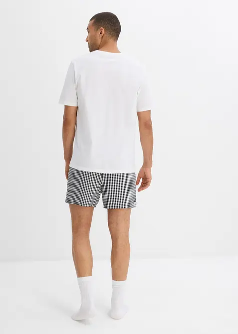 Pyjashort 100% coton à manches courtes, bonprix