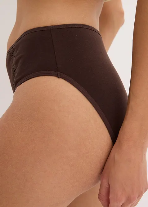 Lot de 4 slips Maxi coton, bonprix