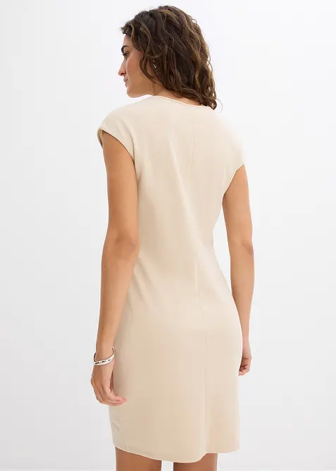 Robe courte fendue, bonprix