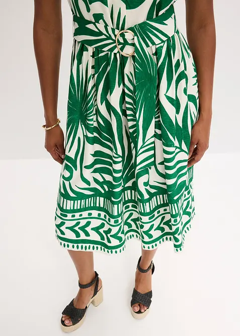 Robe blouse en viscose fluide, bonprix