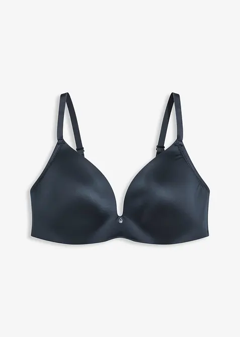Soutien-gorge à coques sans armatures en polyamide brillant, bonprix