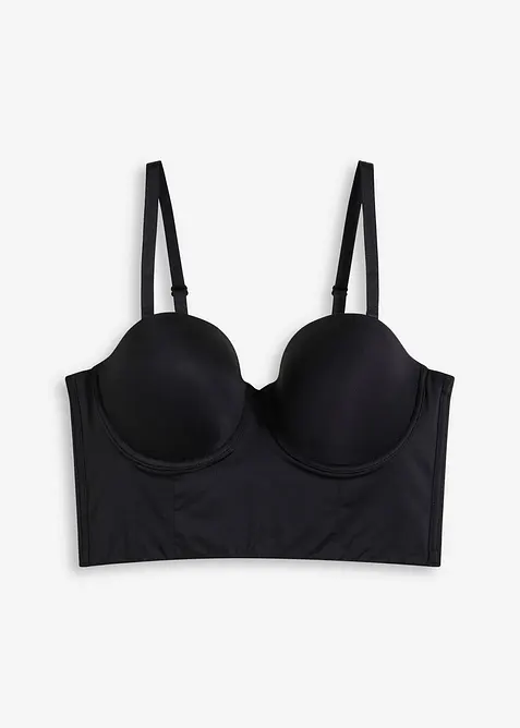 Soutien-gorge à coques multi-positions en polyamide brillant, bonprix