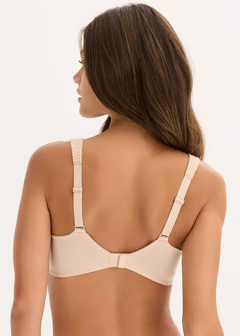 Lot de 2 soutiens-gorge moulés avec armatures avec coton, bonprix