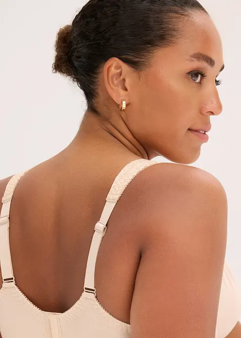 Lot de 2 soutiens-gorge moulés avec armatures avec coton, bonprix