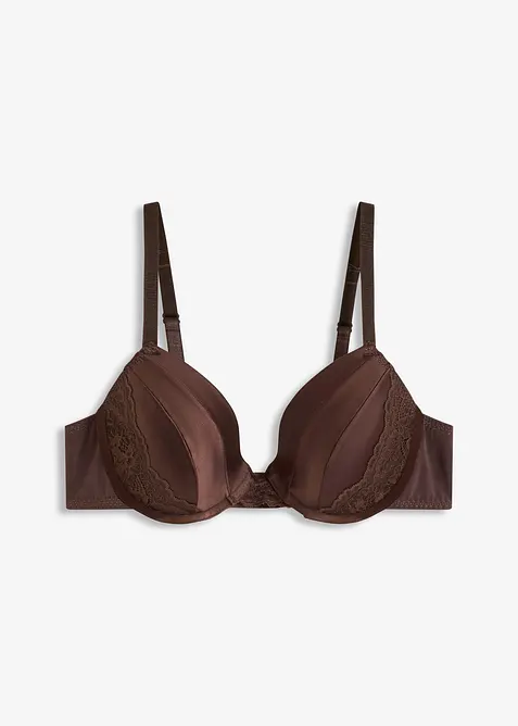 Soutien-gorge à coques, effet brillant, bonprix