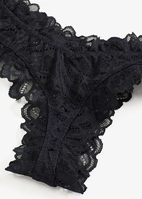 Slip brésilien en dentelle, bonprix