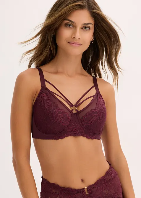 Soutien-gorge minimiseur avec dentelle, bonprix
