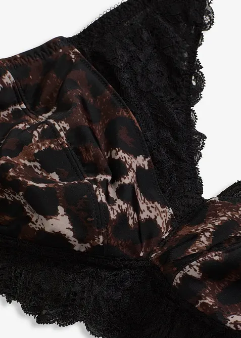 Soutien-gorge bralette minimiseur avec dentelle, bonprix