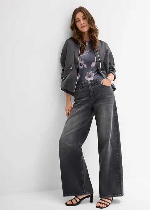 T-shirt doux en viscose extensible, bonprix