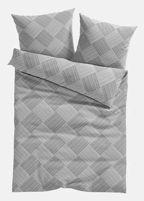 Parure de lit à imprimé texturé, bonprix