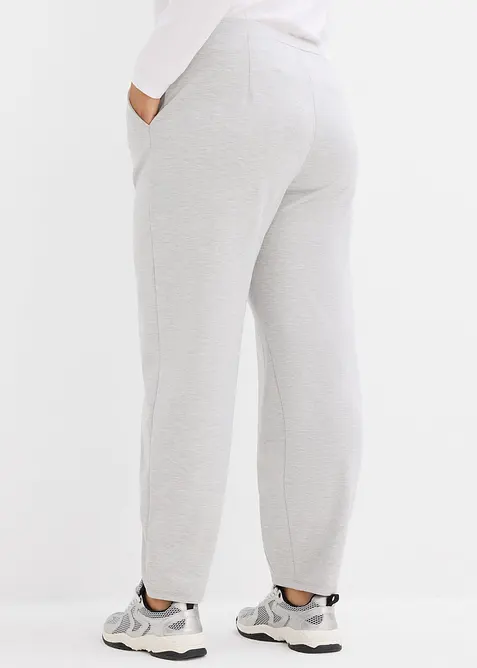 Pantalon barrel en viscose mélangée un peu brillante, bonprix