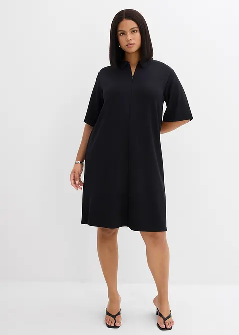 Robe polo en matière néoprène douce, bonprix