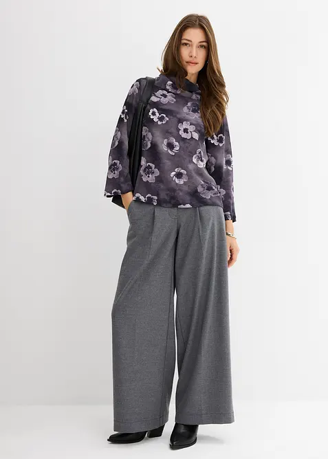 Blouse en crêpe texturé, bonprix