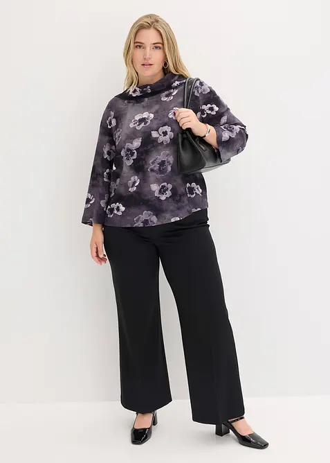 Blouse en crêpe texturé, bonprix