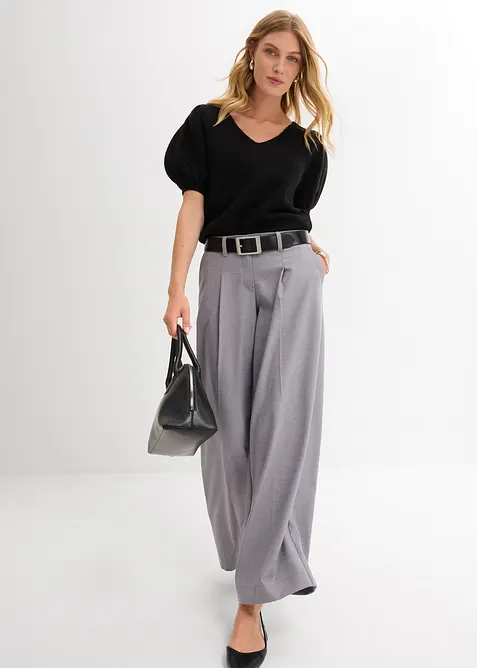 Pantalon à pinces, bonprix