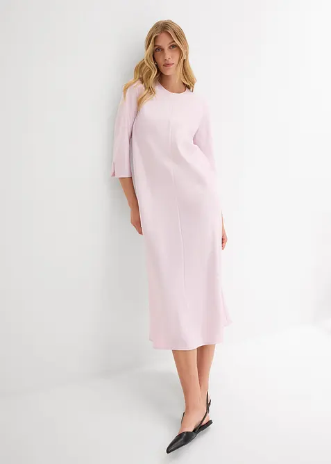 Robe midi en satin brillant, bonprix