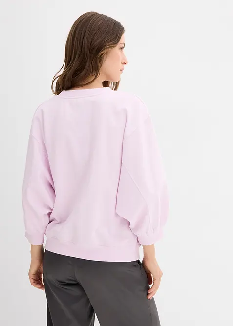 Sweat oversize 100% coton, bonprix