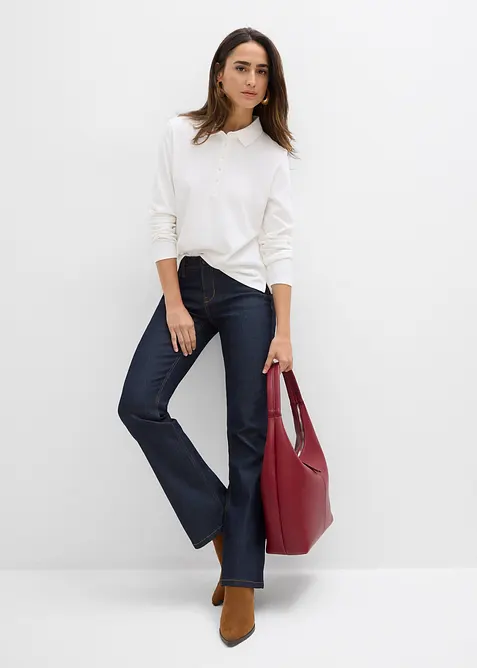 Polo en coton épais, bonprix