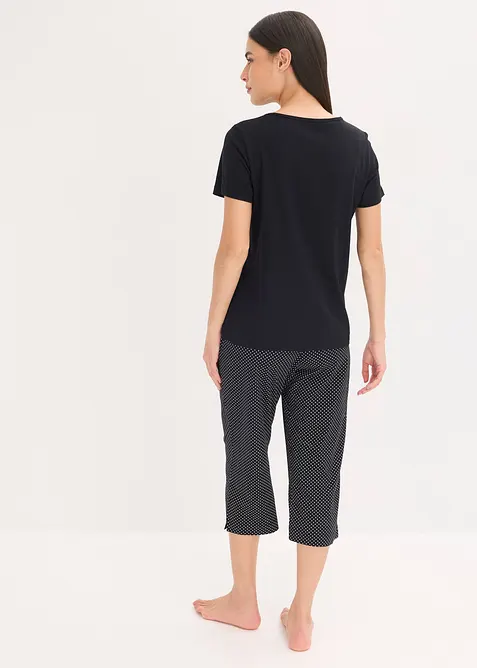 Pyjama corsaire 100% coton, bonprix