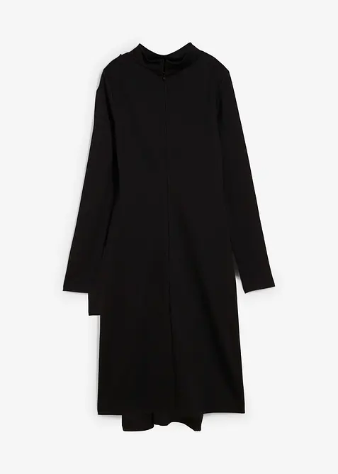 Robe en jersey milano à col montant, bonprix