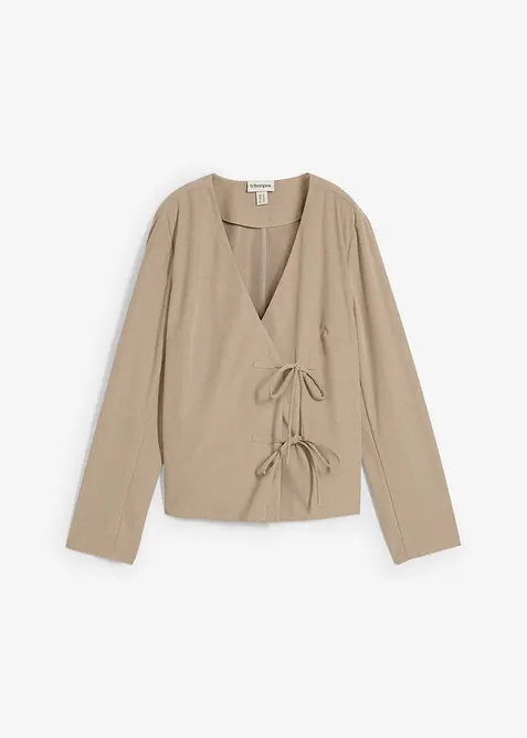 Chemisier en velours milleraies, bonprix