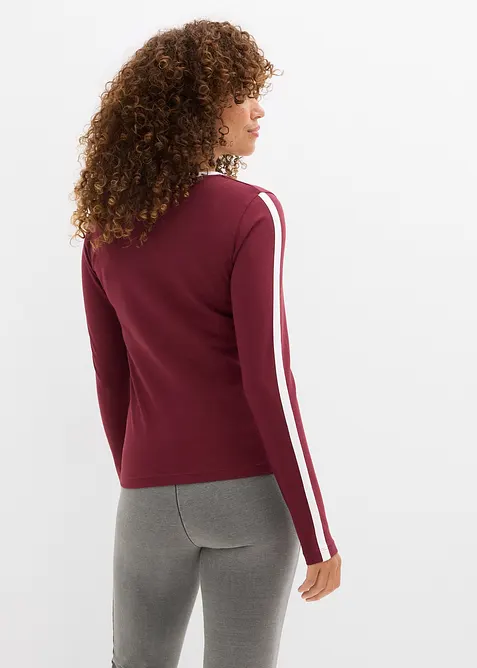 T-shirt manches longues en jersey léger, bonprix