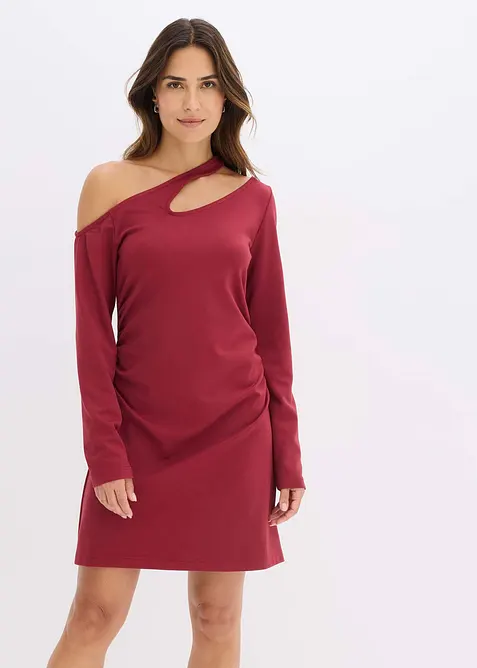 Robe courte avec découpes, bonprix