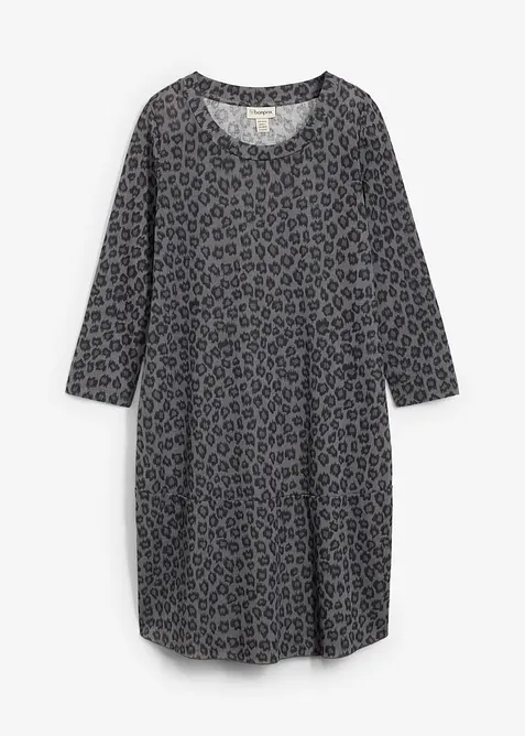 Robe courte en jersey aspect maille, bonprix