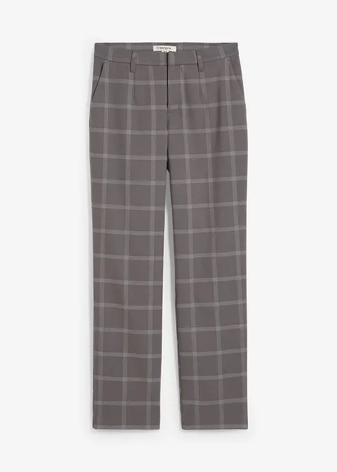 Pantalon chino à carreaux, bonprix