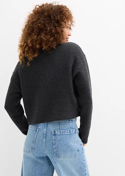 Pull en maille avec nœud, bonprix