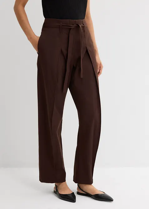 Pantalon avec passepoils décoratifs, bonprix